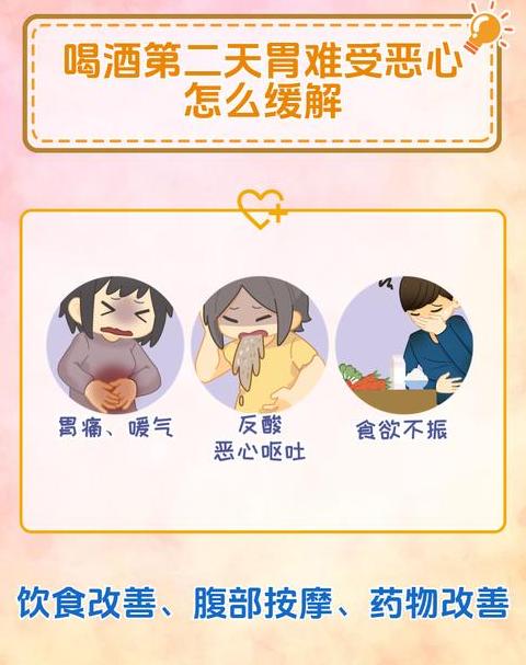 喝酒后胃难受缓解方法大揭秘