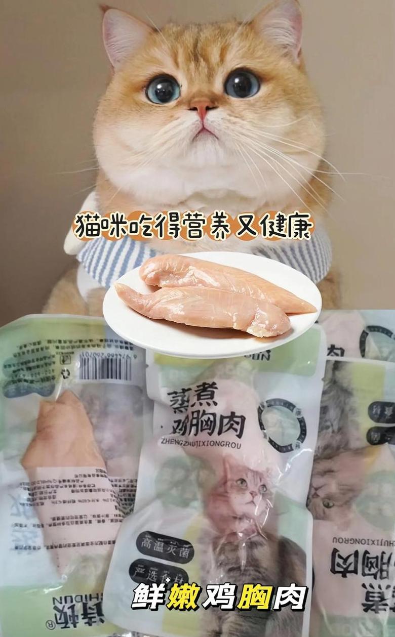 鸡胸肉怎么弄给猫吃
