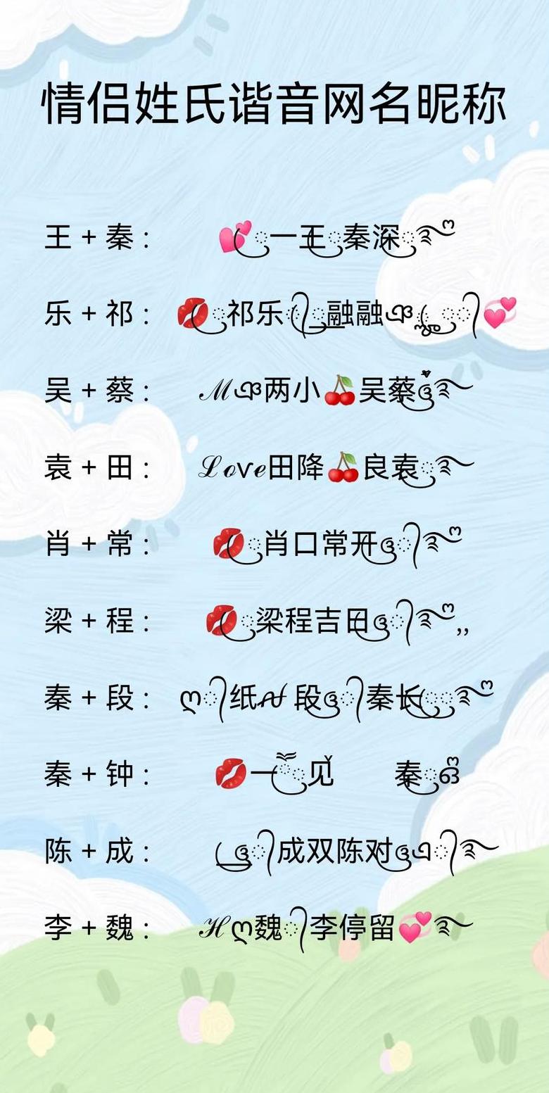 敏字谐音的昵称