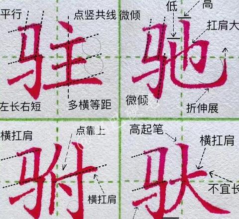 汉字空心字书写教程：从‘我’字解析