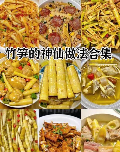 新鲜竹笋多味食谱：烹饪与保存技巧解析