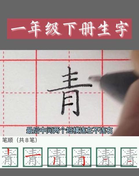 青蛙青字加偏旁组词小技巧