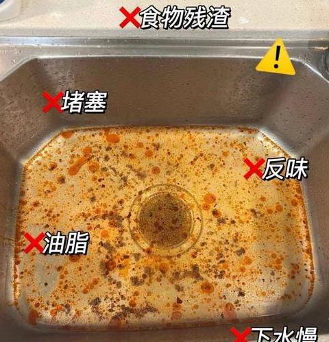 厨房下水道油垢清除攻略